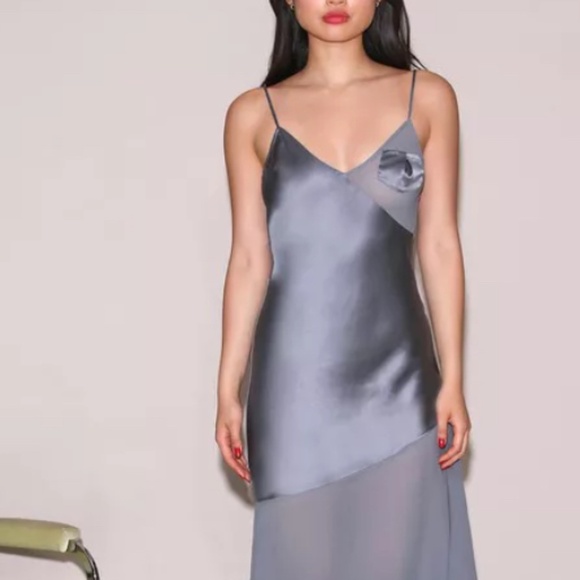 Fleur du Mal Chiffon & Satin Slip